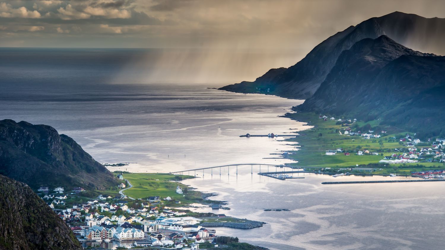 The Islands of Herøy on the west coast of Norway.