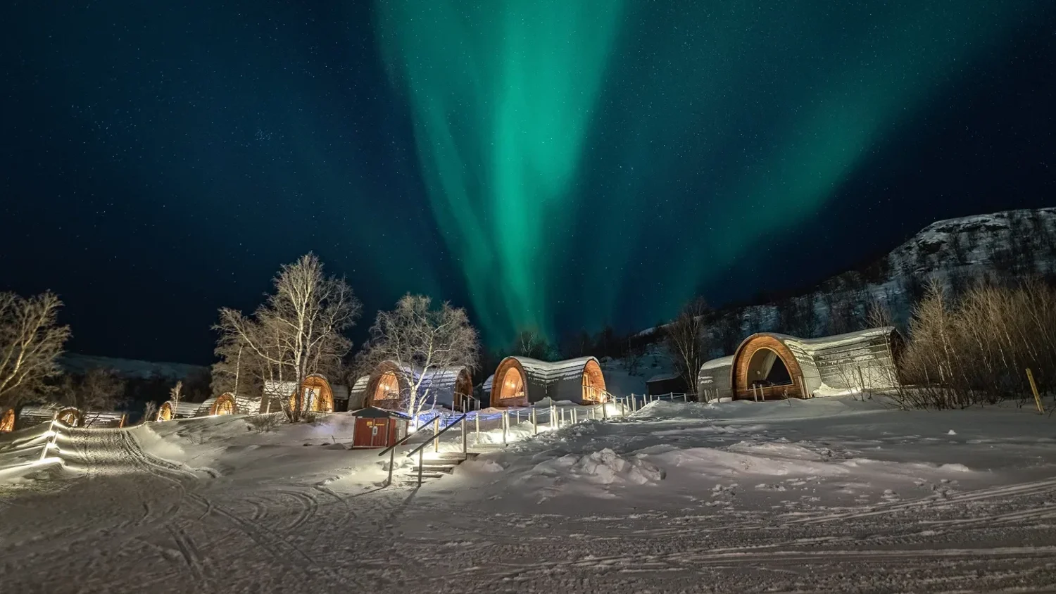 kirkenes snow resort gamme northern lights