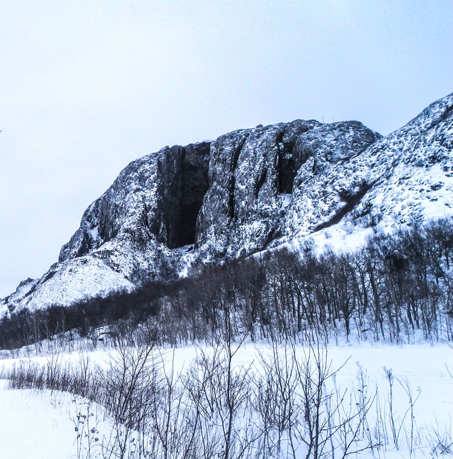 Torghatten vinter