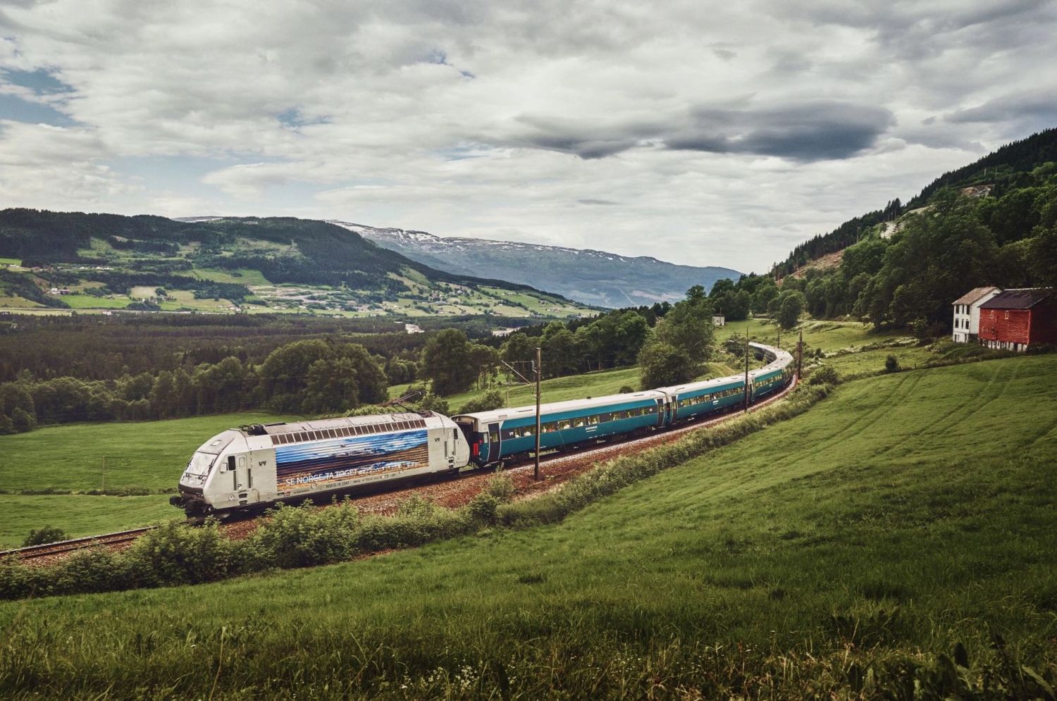havila land program norway in a nutshell landscapes from bergen railway by train © aksel jermstad, vy