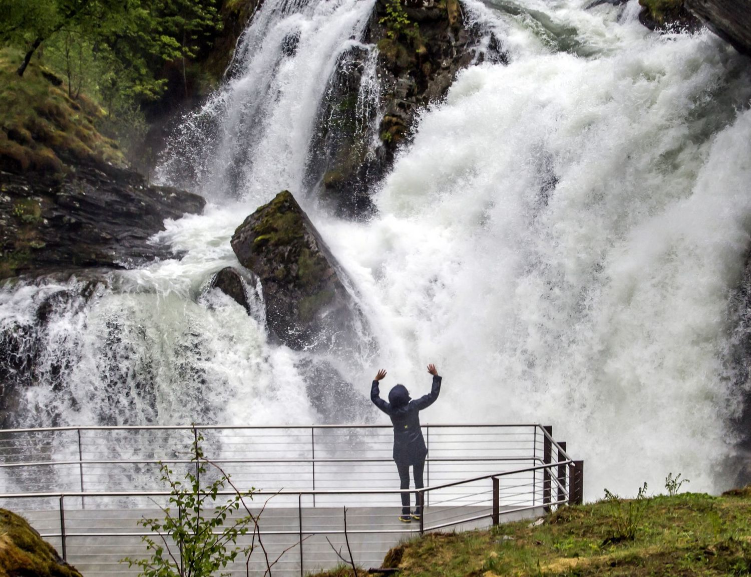 Waterfall walk - Fossevandringa, Photo by: Oddgeir Viset, Tibe