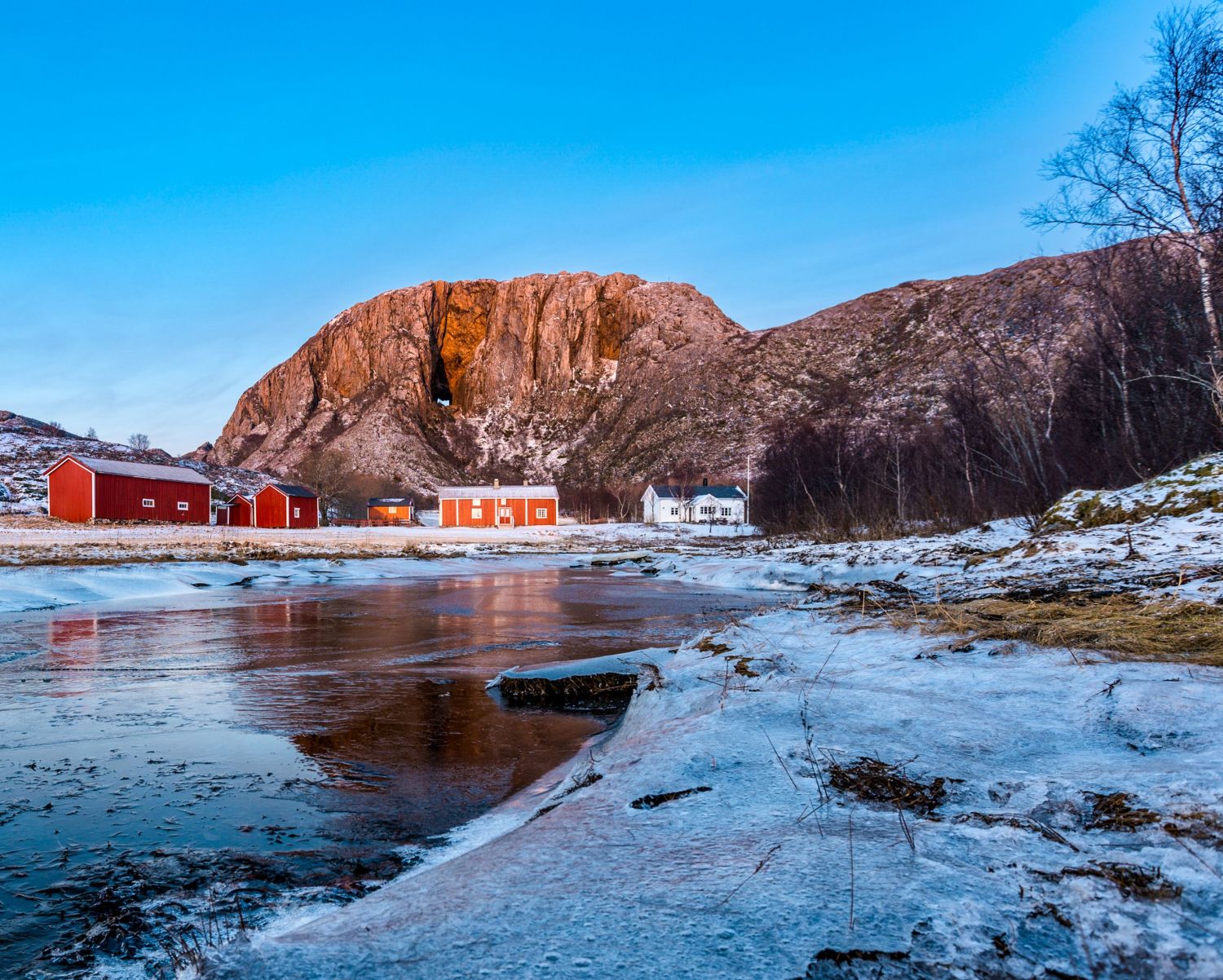 Torghatten vinter