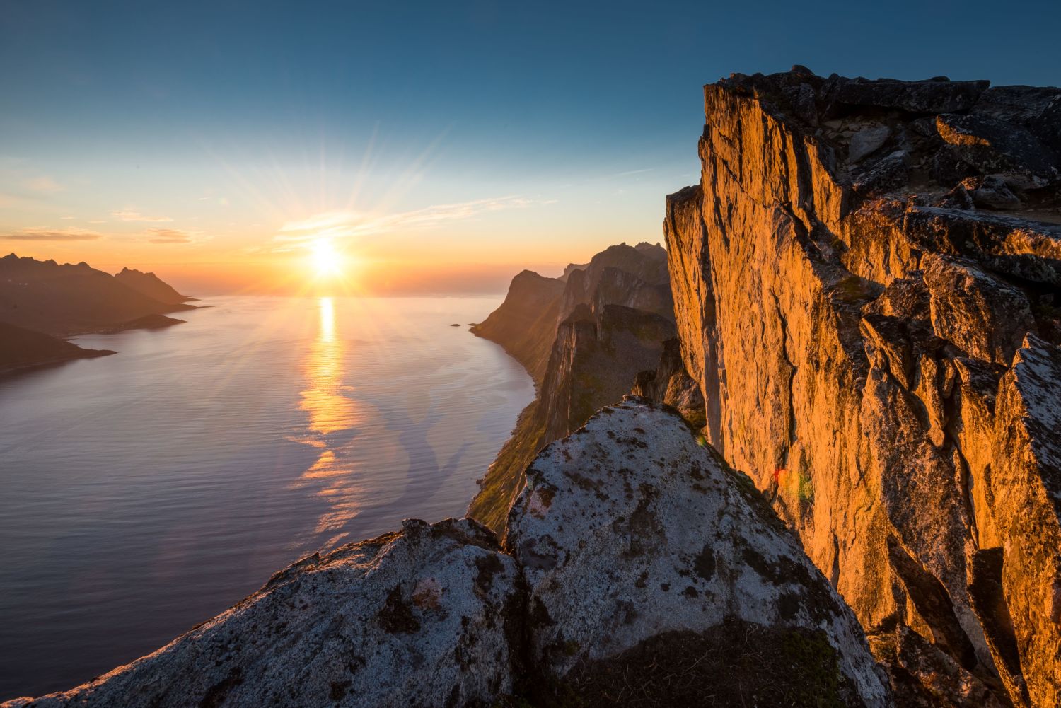 The Midnight Sun in Norway