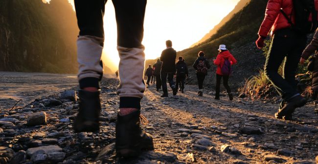 Close-up of hiking. Photo: Unsplash