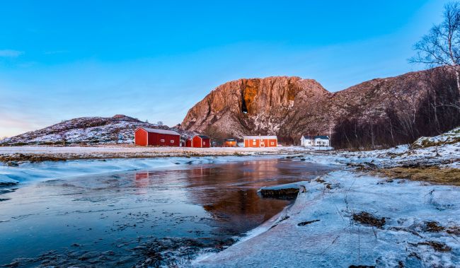 Torghatten vinter