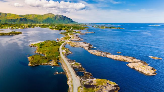 Atlantic Ocean Road in Norway Havila Voyages Excursion