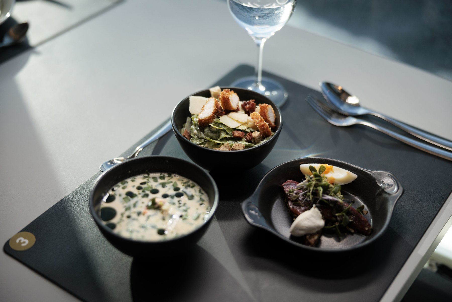 Plat servi au restaurant Havrand à bord de Havila