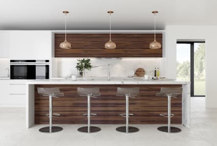 Walnut Purepanel 19mm Pre-finished Board | Next Day Delivery & Samples ...