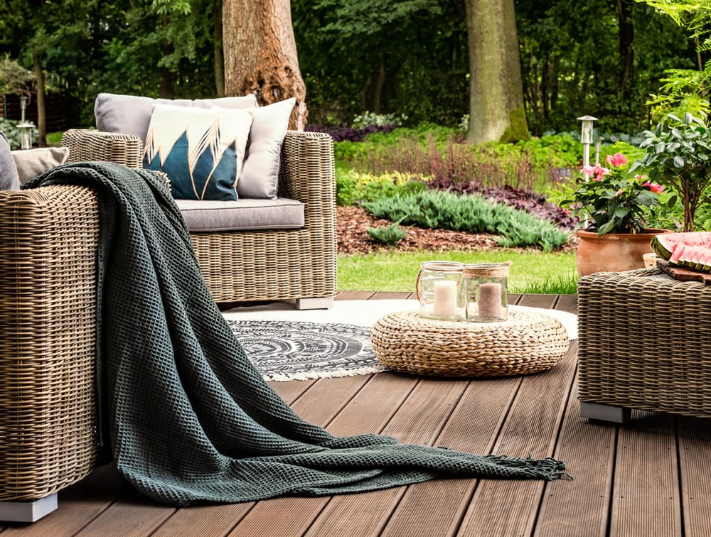 Outdoor Rug On Composite Decking