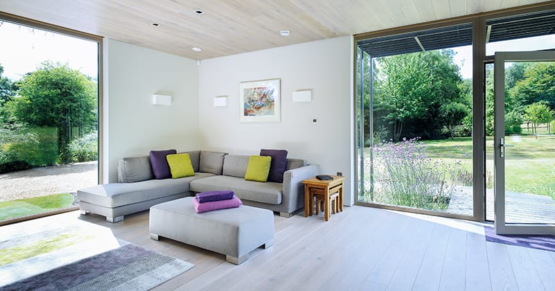 Forest Lodge Home, UK - Havwoods HW3622 Blanco timber flooring