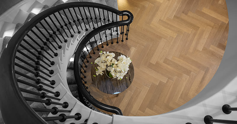 Havwoods Blanco Herringbone Timber Flooring