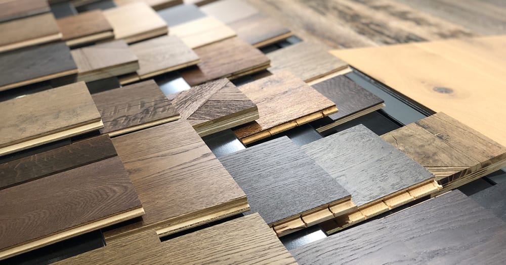 Havwoods hand samples - engineered timber flooring free samples