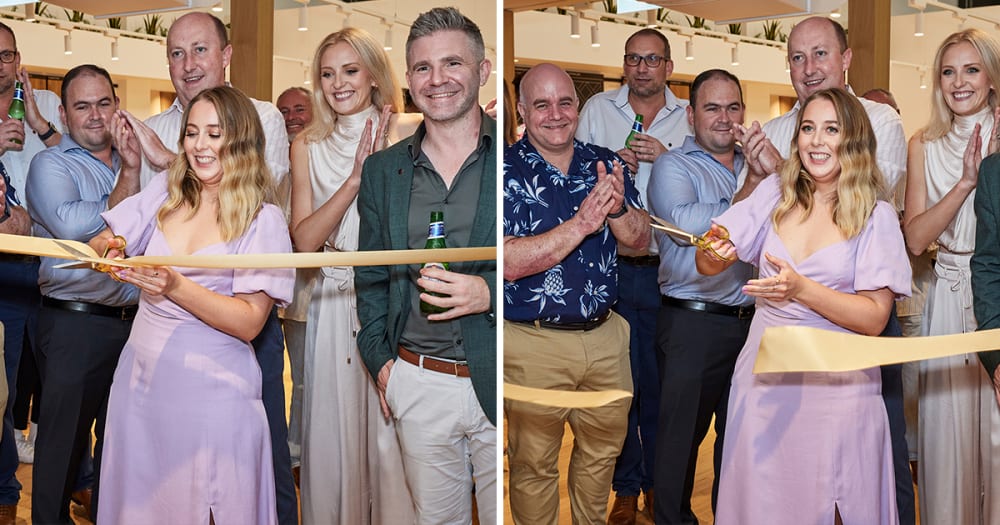 Havwoods Brisbane Showroom Grand Opening - Cutting the Ribbon