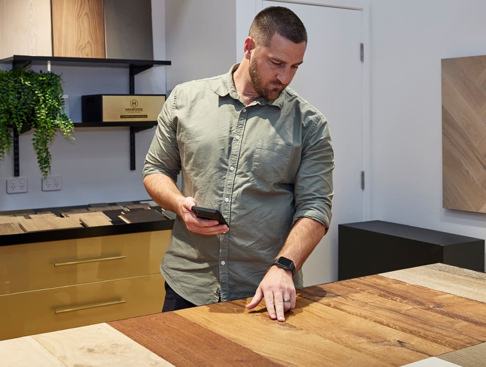 Havwoods Brisbane Showroom Sample Tables