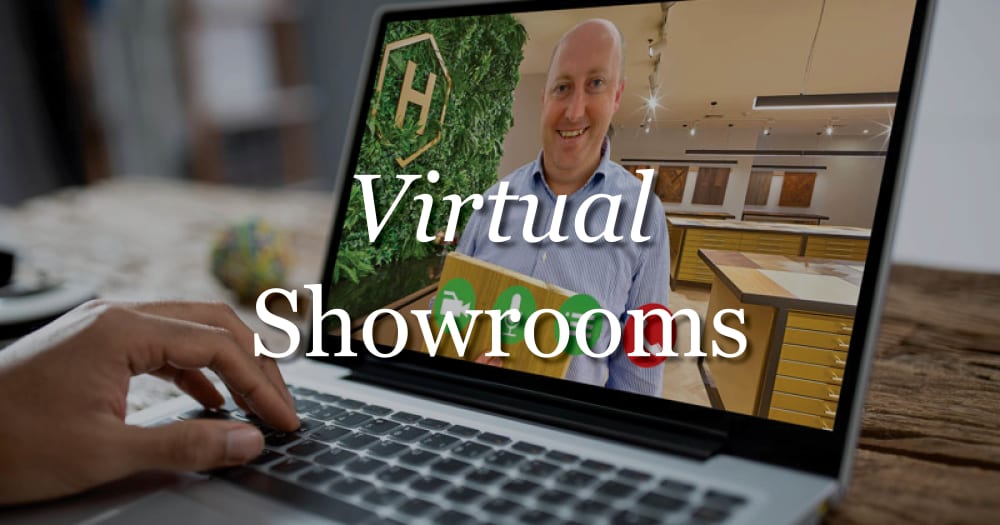 Virtual Showrooms from the comfort of your home or office