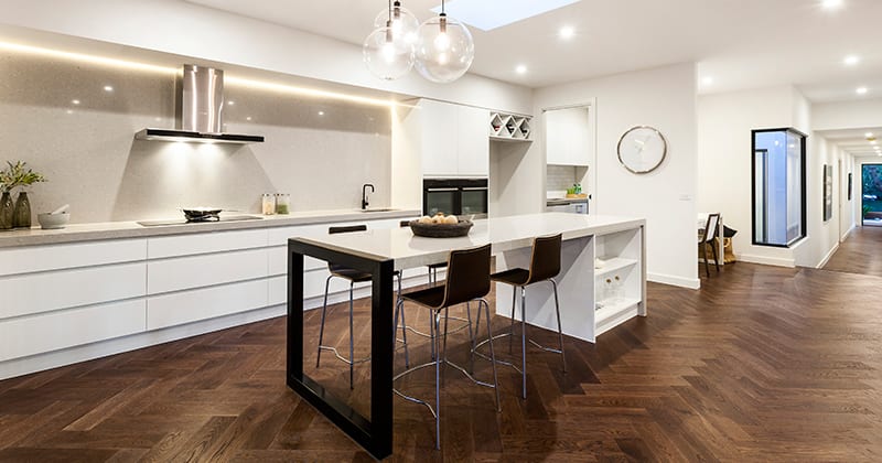 Havwoods H Collection timber flooring | Herbert St Mornington | Cahill Building Group