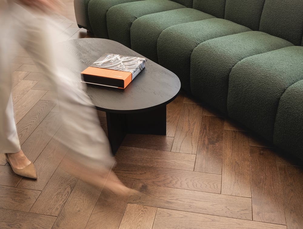 HW3571 Mosman Herringbone timber flooring | Central Element Office