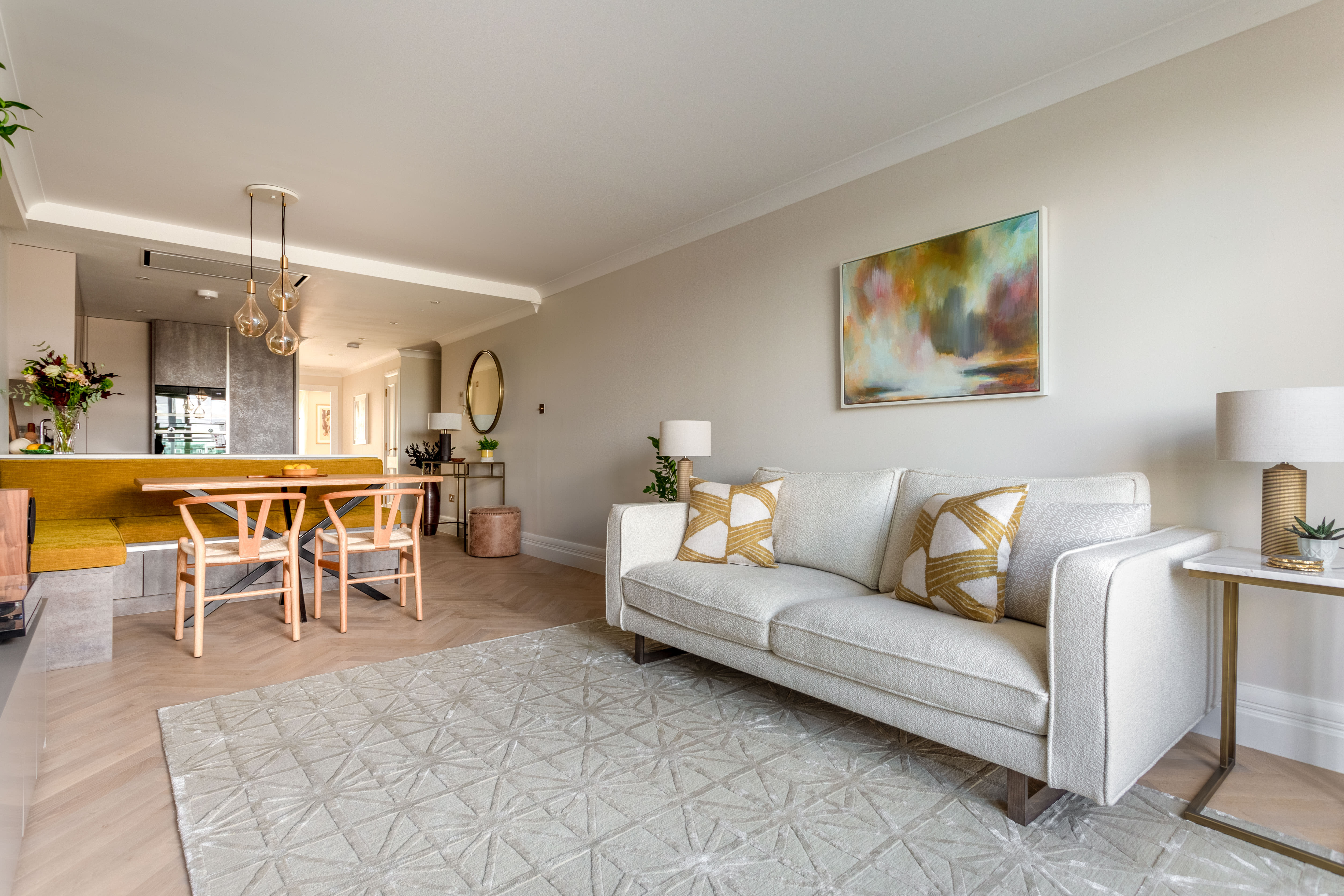 Bedroom Renovation with Textured Walls - Apartment Therapy - Luxury Textured Apartment Renovation Projects