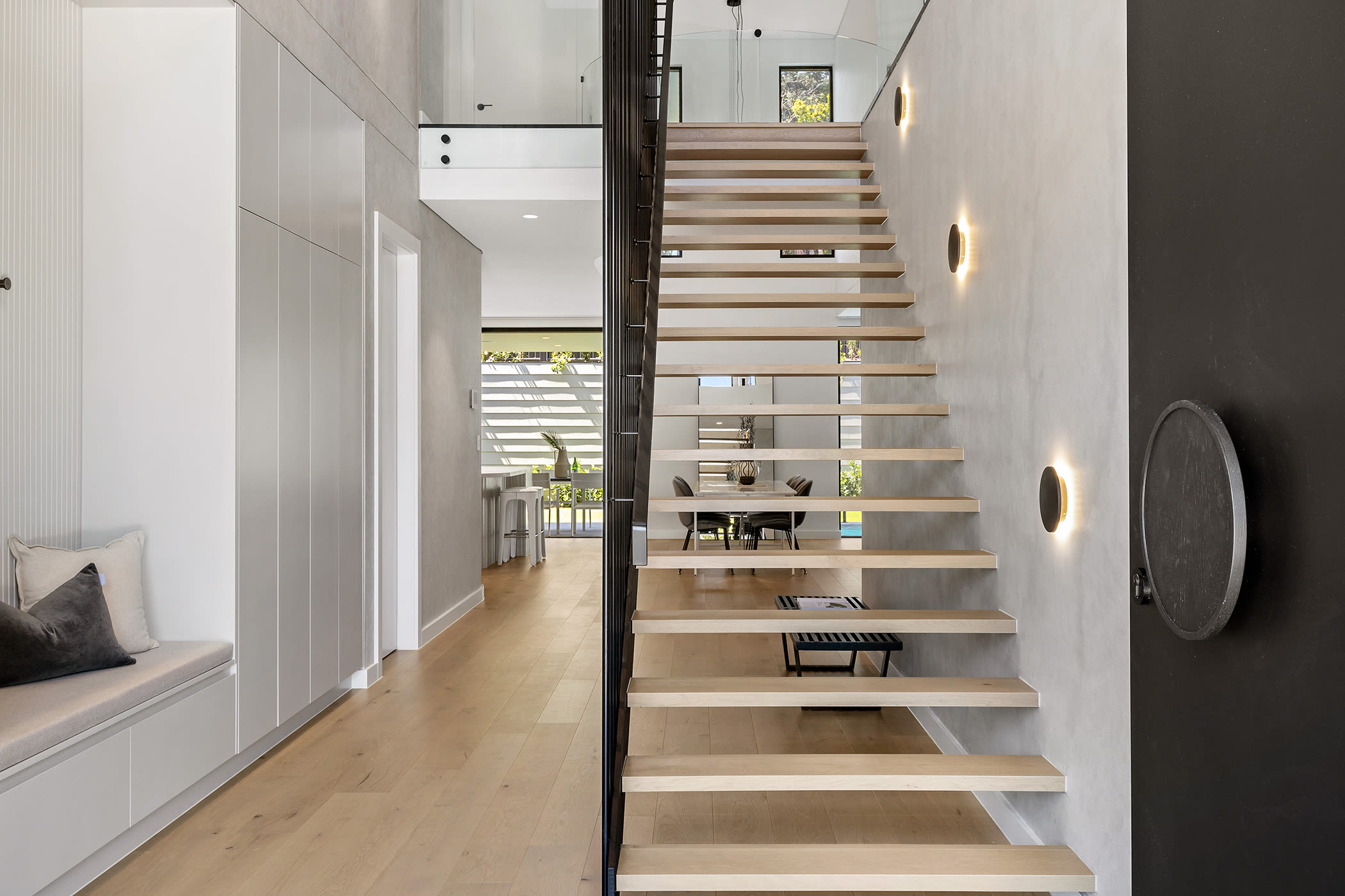 Saltbush Residential featuring Havwoods Hawthorn Timber Flooring