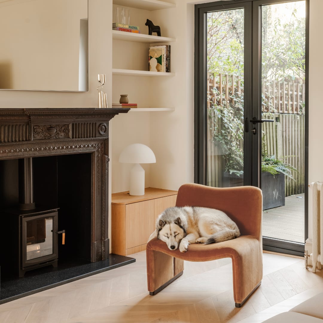 light oak floor