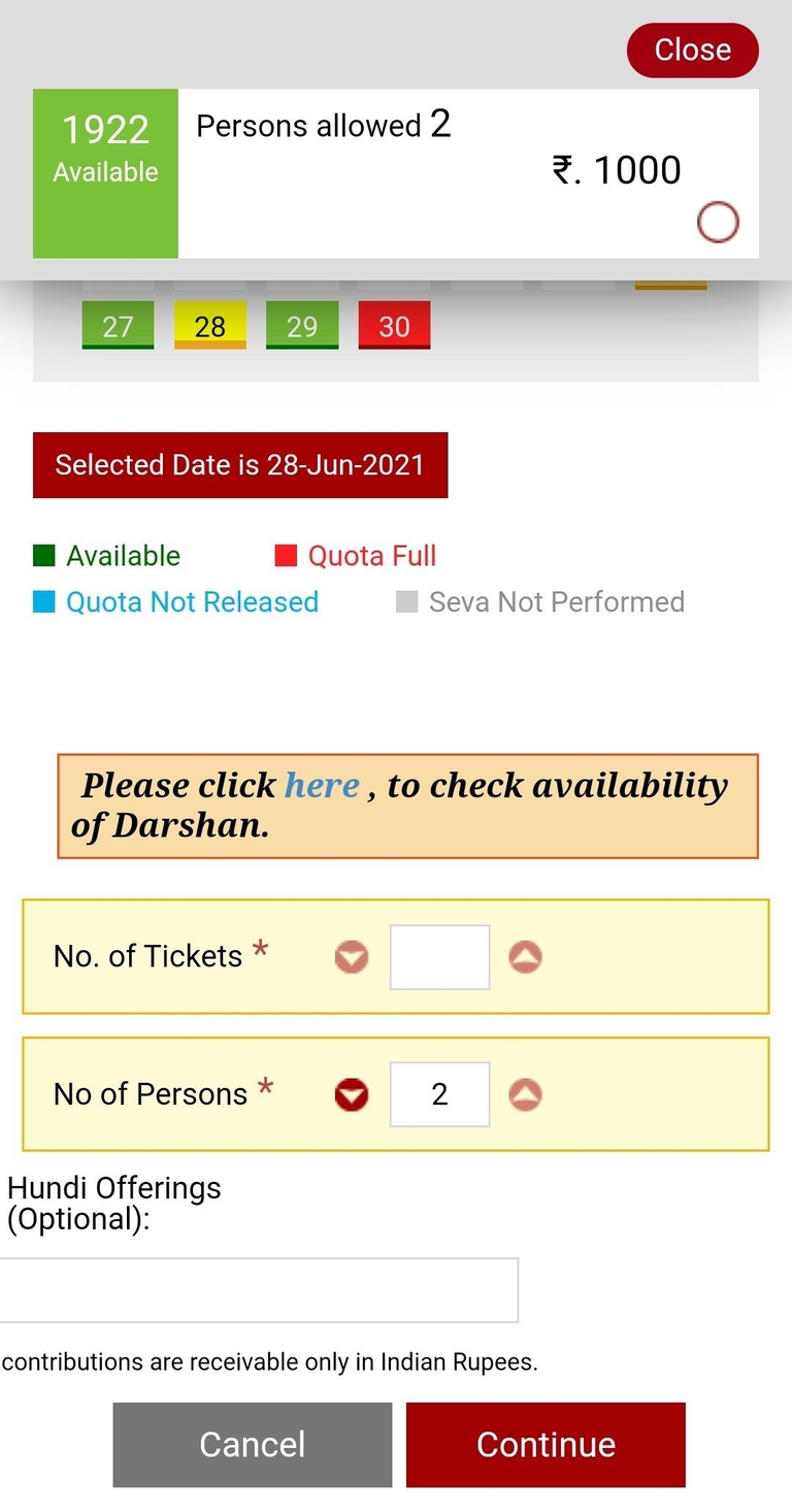 Tirumala How to Book Seva Tickets Online KshetraDarshan