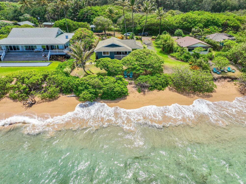 Hale Makai Beachfront Home Anahola Bay