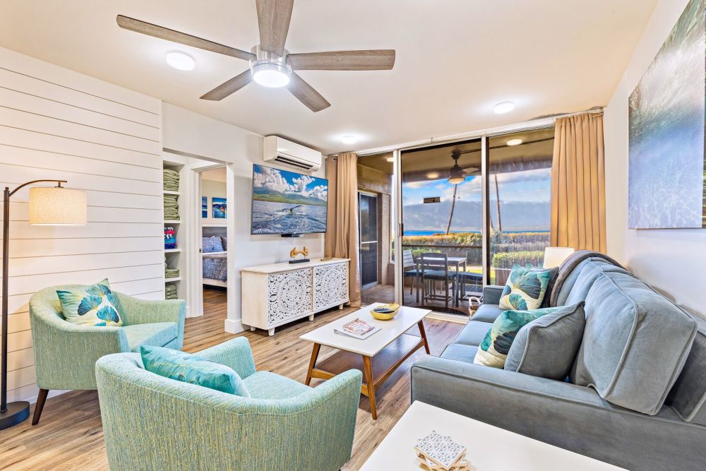 Oceanfront Kihei Condo with Pool - Ground Floor