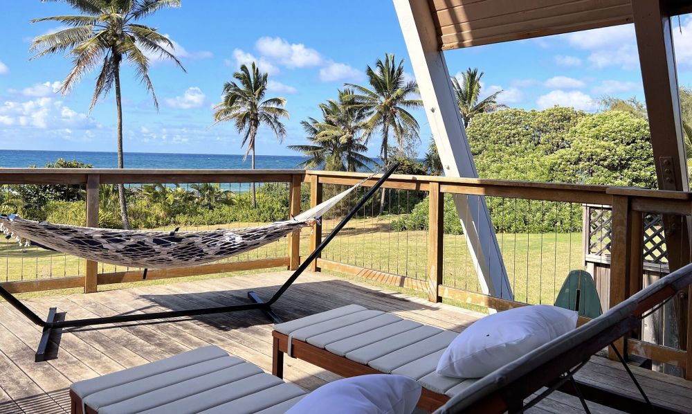 Oceanfront A-Frame Retreat