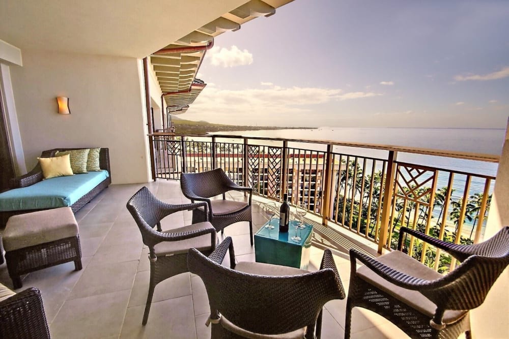 Hyatt Residence Club Ka'anapali 2BR Oceanfront Upp