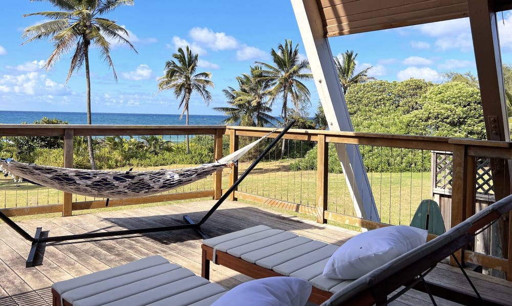 Oceanfront A-Frame Retreat