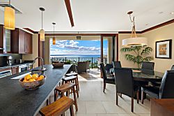 Beach Villas at Ko Olina O-1105 - With an open floor plan, the living, dining and kitchen are connected to the outdoors.