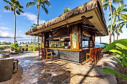 Beach Villas at Ko Olina O-521 - Pull up to the thatched bar for an afternoon round by the water.