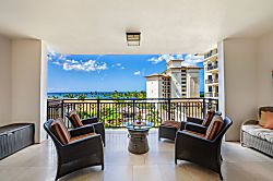 Beach Villas at Ko Olina O-603 - Ocean views from the spacious lanai