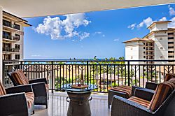 Beach Villas at Ko Olina O-603 - Ocean views from the spacious lanai