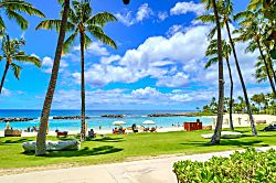 Beach Villas at Ko Olina B-308 - Wake up to endless ocean horizons and the gentle sound of waves. The beach view at Ko Olin