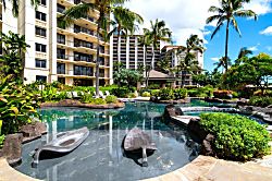 Beach Villas at Ko Olina B-308 - Dive into crystal-clear waters surrounded by lush tropical gardens. The pool at Beach Vill