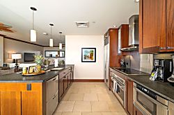 Beach Villas at Ko Olina O-1604 - The oven range is fit for a five-star feast—or at the very least, a legendary grilled chee
