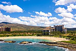Beach Villas at Ko Olina O-1604 - Feel the cool ocean breeze and watch the palm trees sway as you take in the stunning beach
