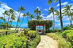 Beach Villas at Ko Olina O-1604 - Lush gardens and swaying palms surround every corner of Beach Villas. The outdoor spaces h