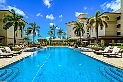 Beach Villas at Ko Olina O-1604 - The inviting pool beckons for a leisurely swim or a quiet moment with a book. It’s the hea