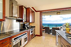 Beach Villas at Ko Olina O-1604 - This kitchen glistens like a gourmet treasure chest, with stainless steel shining brig