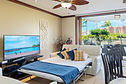 Beach Villas at Ko Olina O-210 - Sofa bed for additional guests