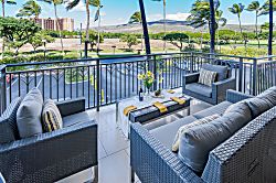 Beach Villas at Ko Olina O-210 - Embrace tranquility on this serene balcony
