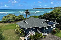 Hale Makai Beachfront Home Anahola Bay