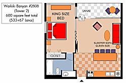 Waikiki Banyan #2608-T2