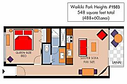 Waikiki Park Heights #1503