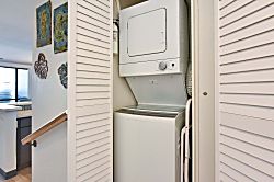Napili Point B5 - Enjoy the convenience of a private, in-unit stacked washer and dryer tucked neatly inside