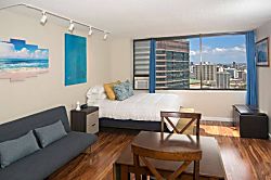 Hawaiian Monarch Hotel Condo 29th Floor
