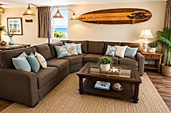 Royal Kahana 220 (2bd / 2ba) - Living area