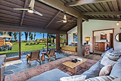 Hale Maluhia at Hanalei Bay Beachfront Cottage